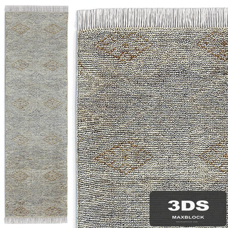 Carpet Crate &amp; Barrel Romina Runner Rug