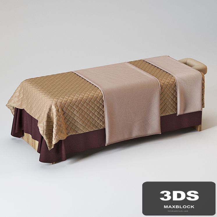 Spa bed, bed