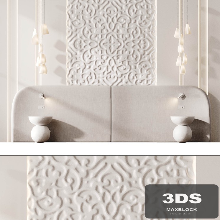 Decorative wall 3D panel 019 Ornament