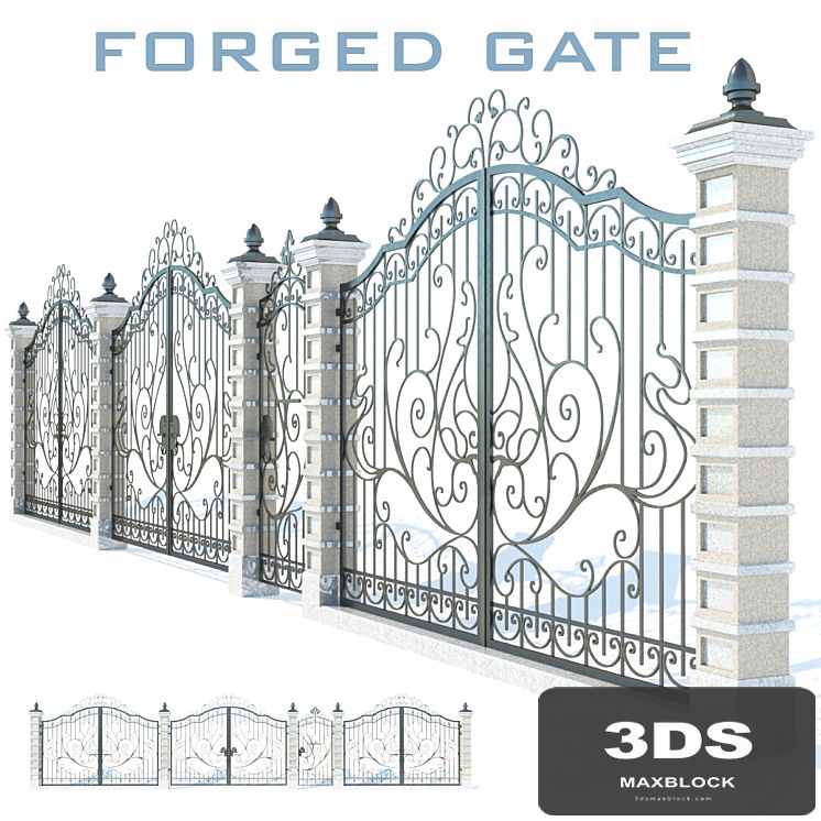 FORGED ENTRANCE GATE №1