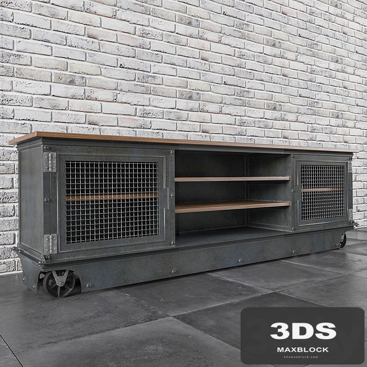 Long Boxcar Ellis Console E50