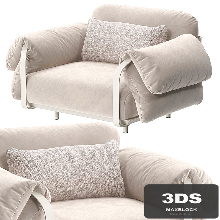 Narciso armchair by Baxter