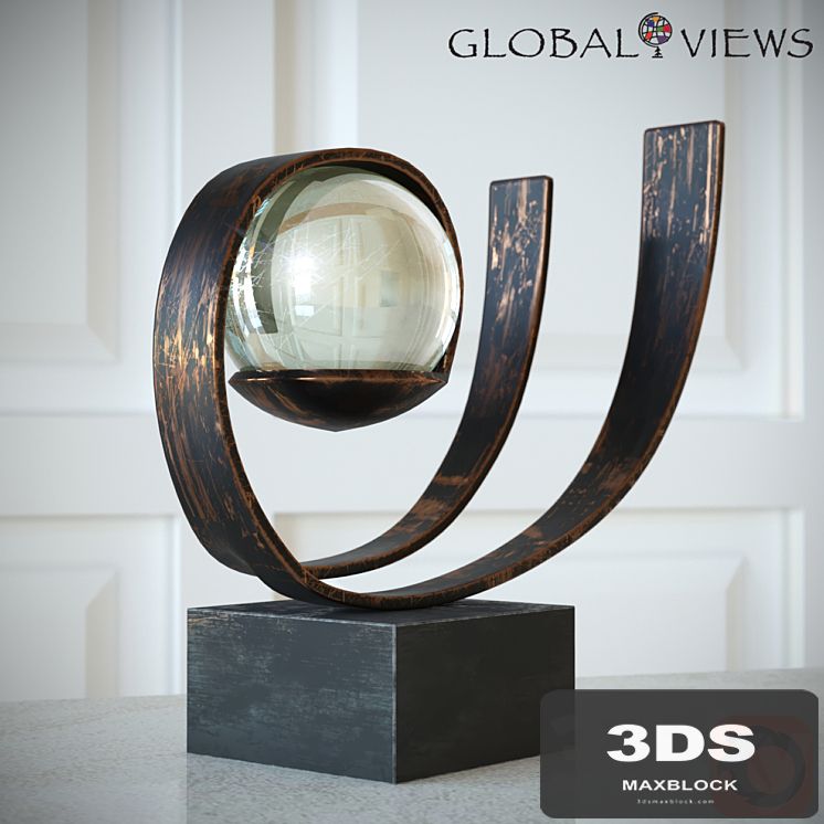 Enveloped Sphere Sculpture