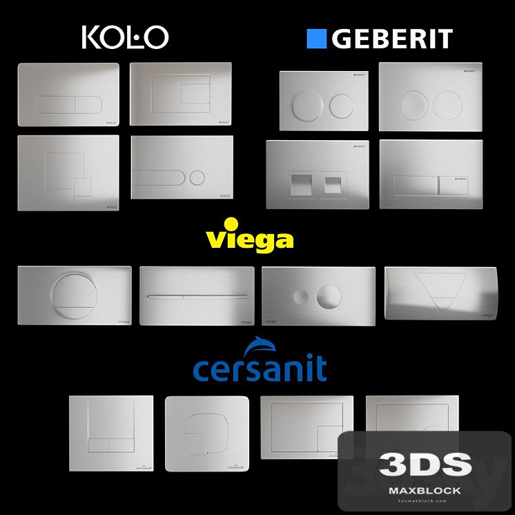 Set Flush buttons