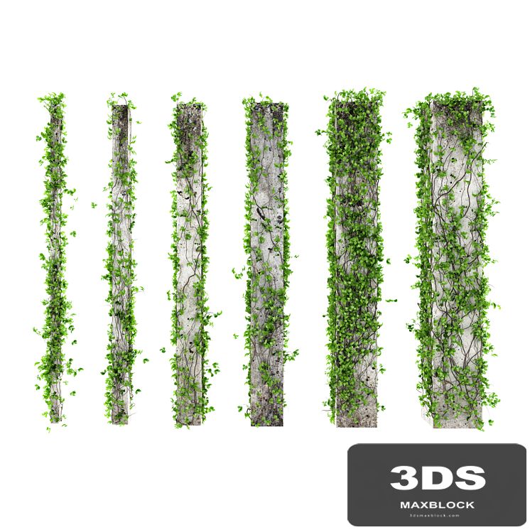 Leaves for square columns. 6 sizes