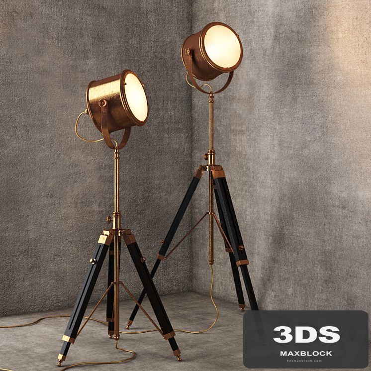 GRAMERCY HOME - Floor Lamp FL038-1BRS