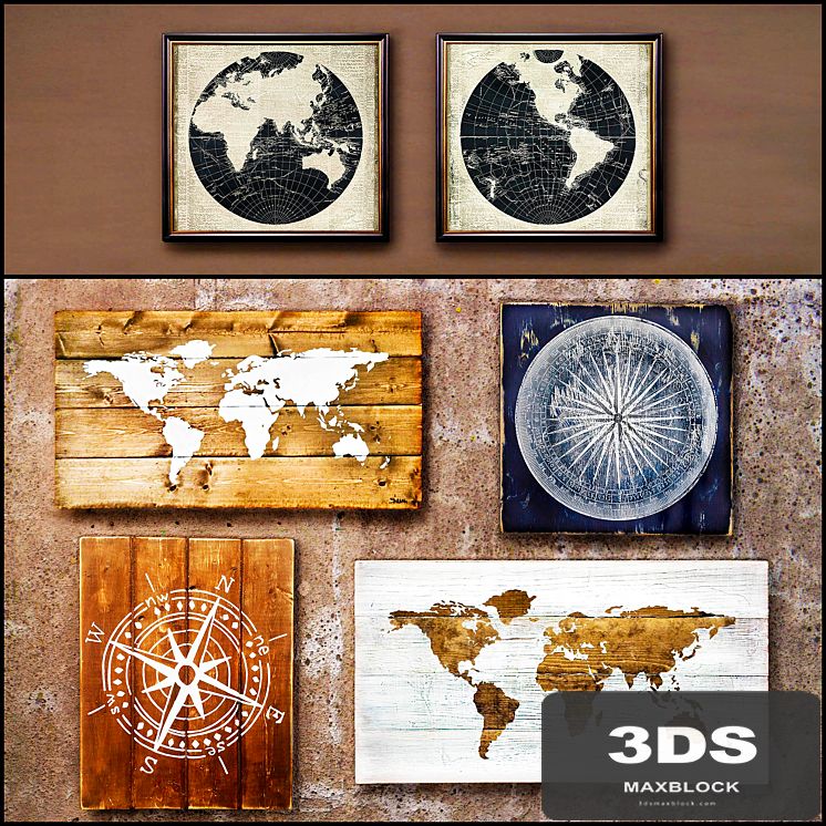 Wooden panels. Collection 14
