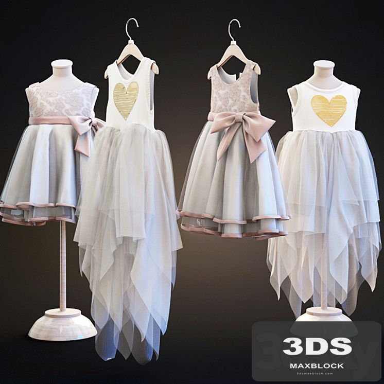 Two children's dresses