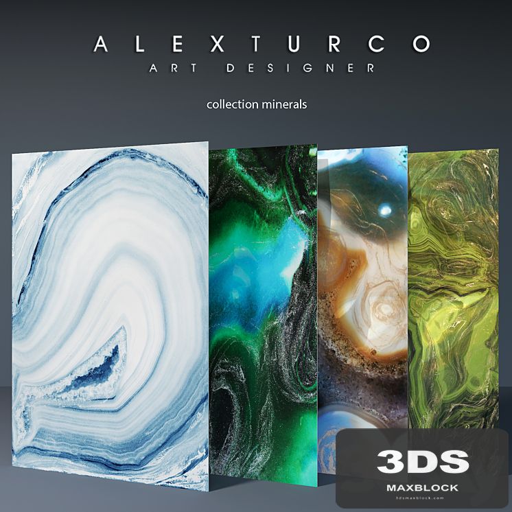 Art-panel "Alex Turco" collection "Minerals"