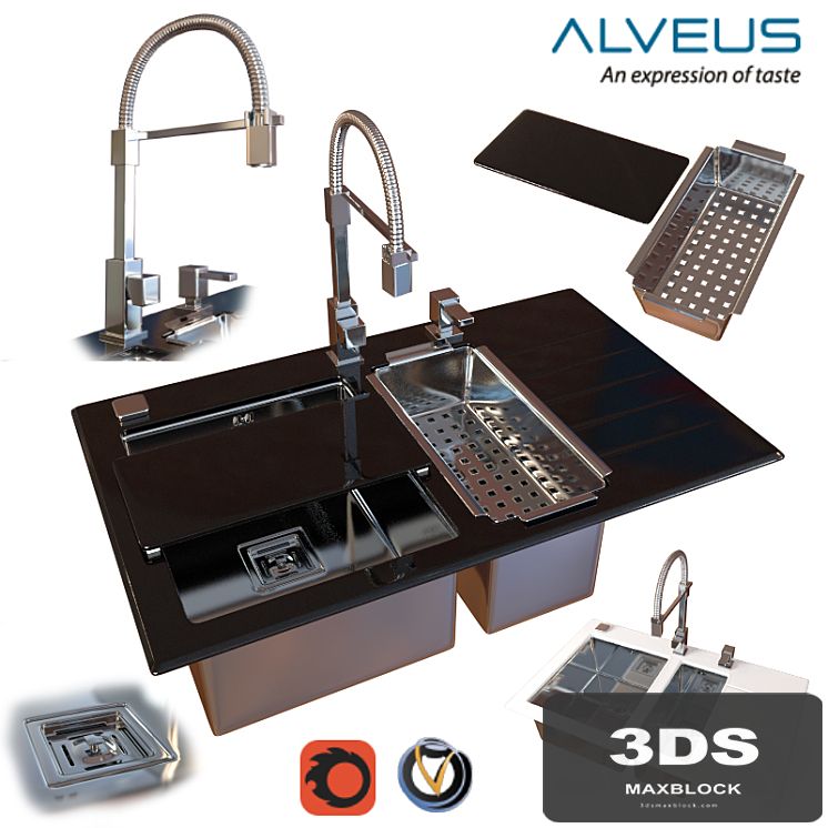 Wash kitchen Crystalix 20 (2 colors)