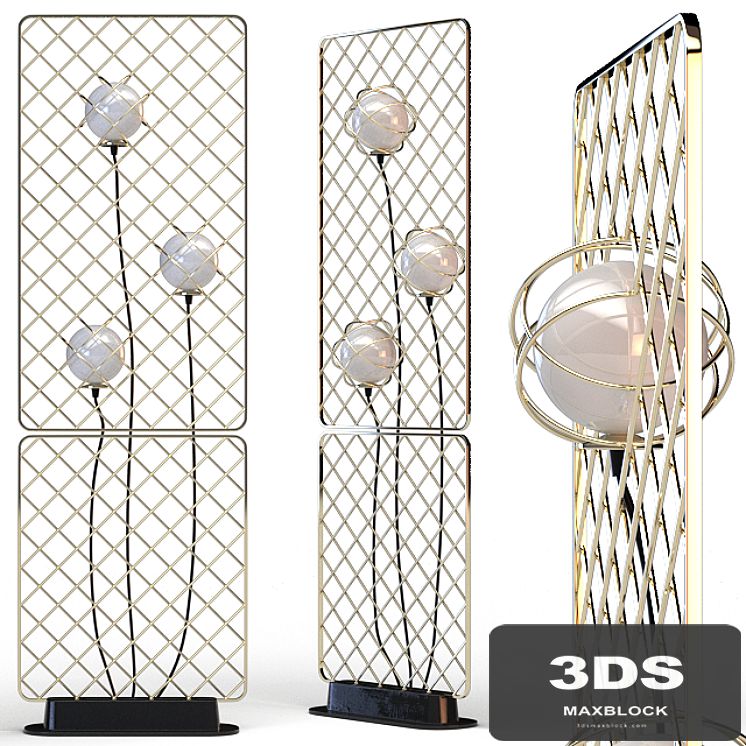 Floor lamp / lamp Roche Bobois Light Catcher Floor Lamp