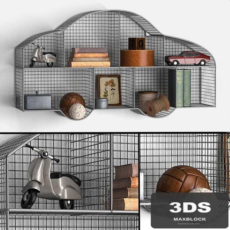 SHELF CAR ZINC