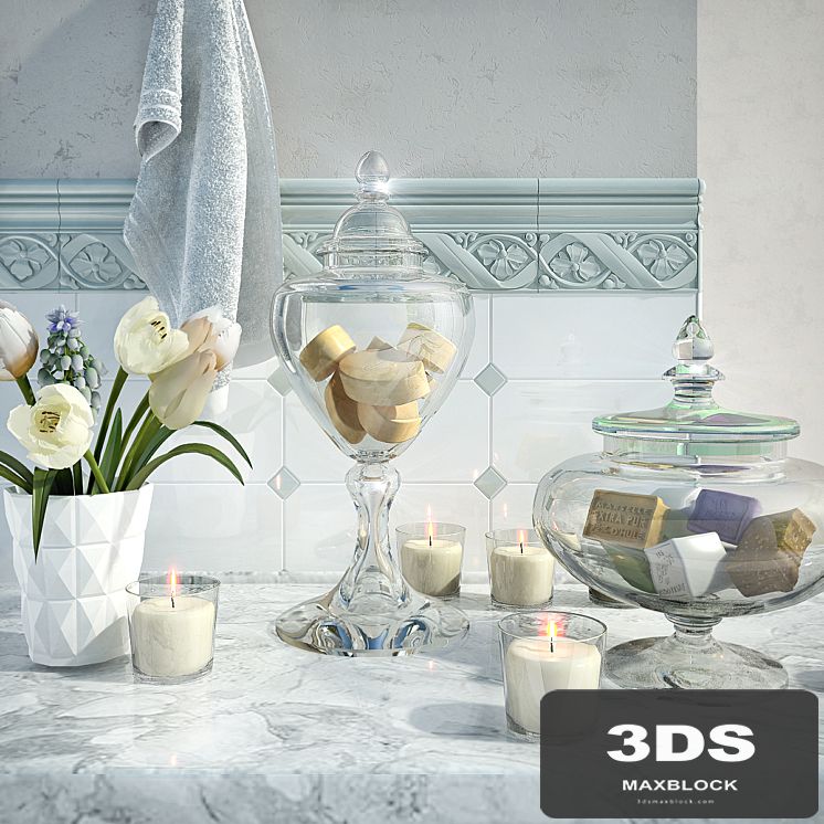 Bathroom decor set