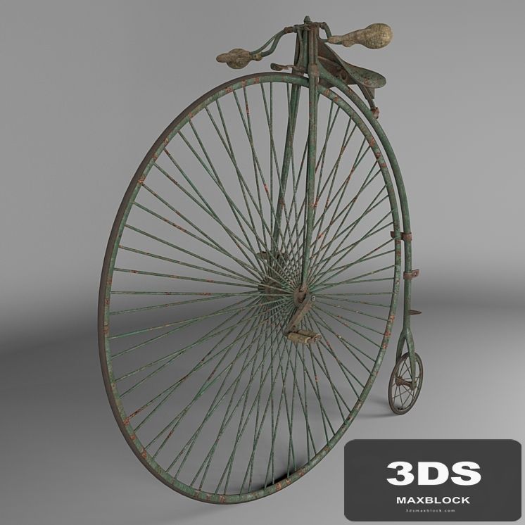 Penny farthing bicycle-