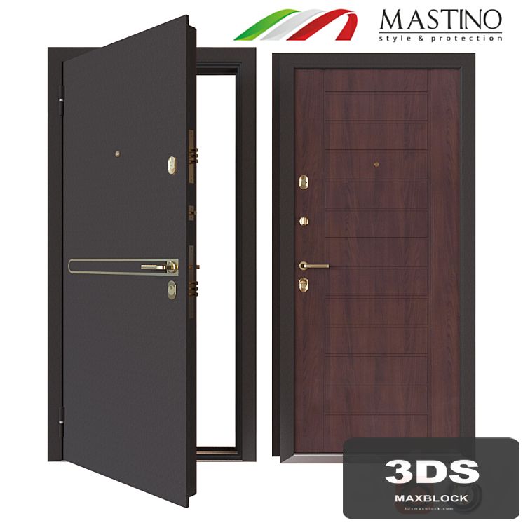 Input metal door MASTINO STRADA