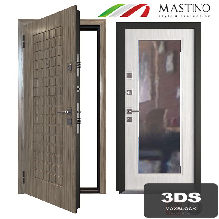 Input metal door MASTINO MARKE