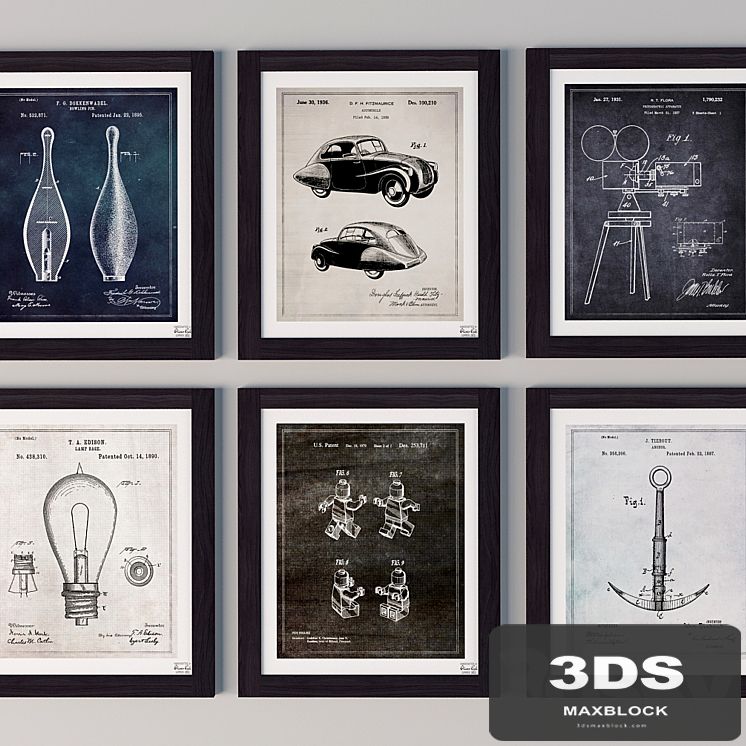 Set of 5 pictures