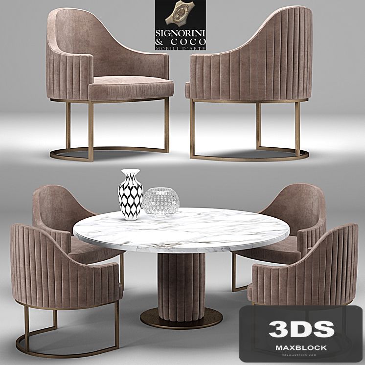 Desk-chair Isabel-Byron, Signorini & Coco