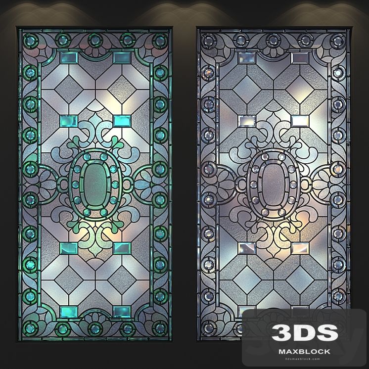 stained-glass window