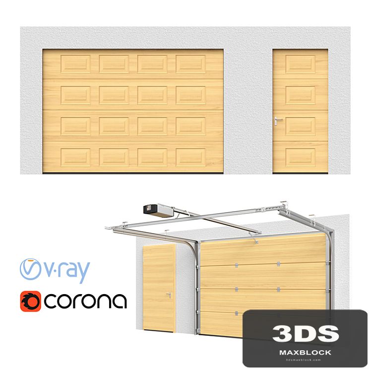 Hormann Sectional doors open / closed