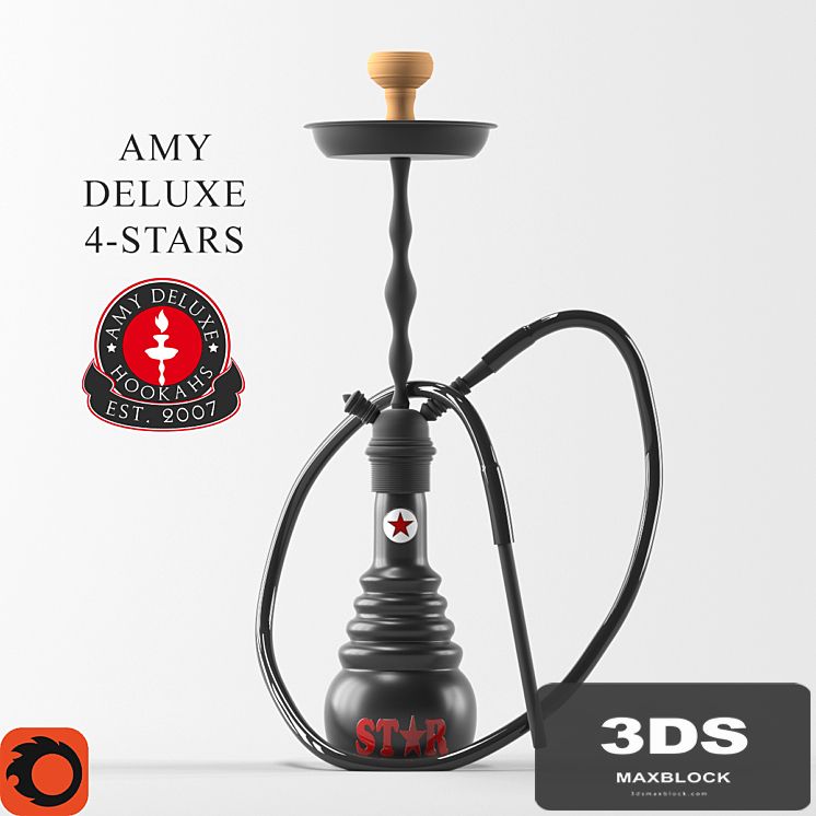 Hookah Amy Deluxe 4-star