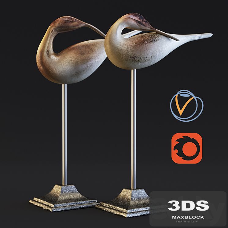 Libra Dunes Golden Sandpiper Sculpture