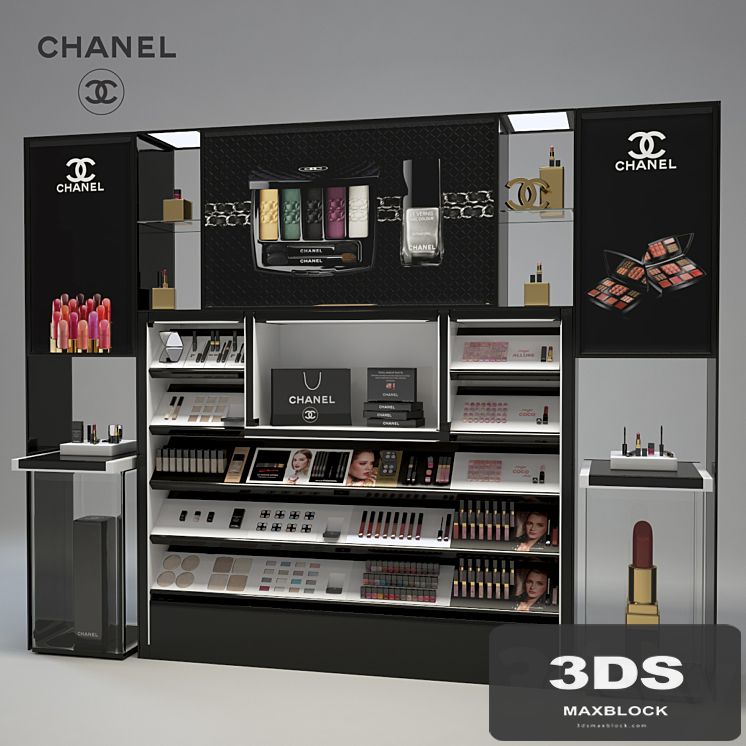 Chanel Cosmetics Display