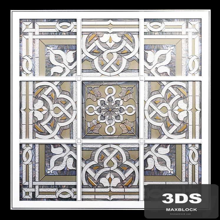 stained-glass window