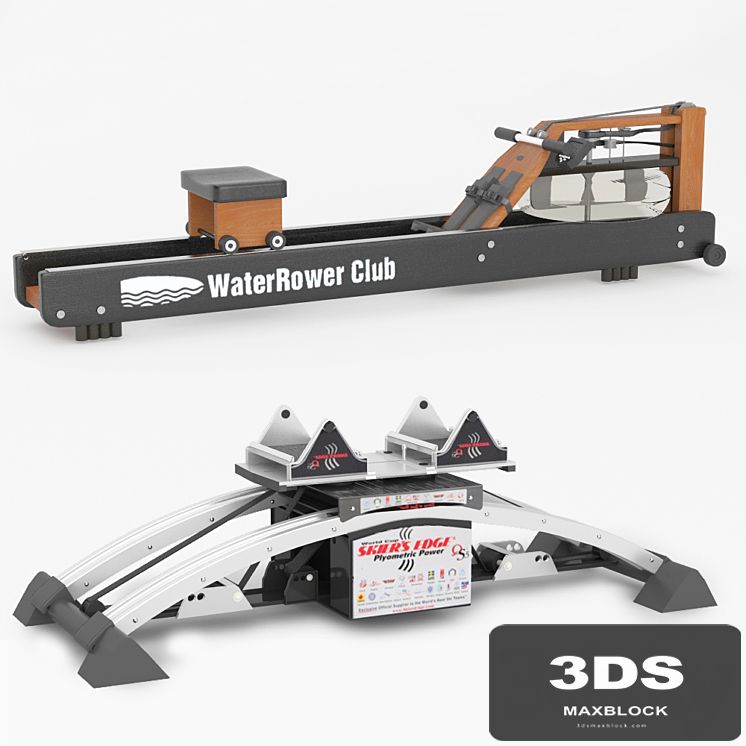 Trainers Water Rower Club and Skier`s Edge