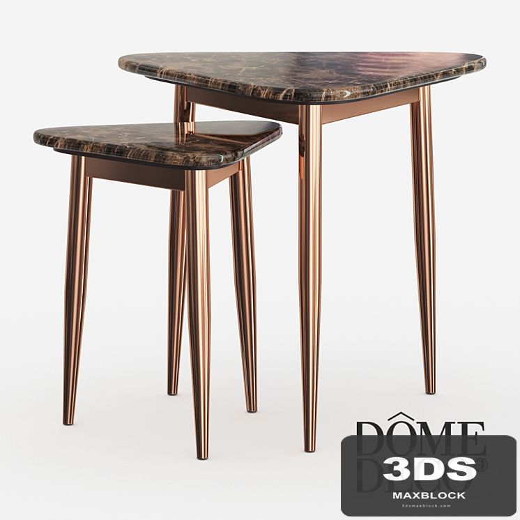 Dome Deco set of coffee tables
