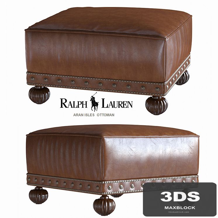 Ralph Lauren ARAN ISLES OTTOMAN