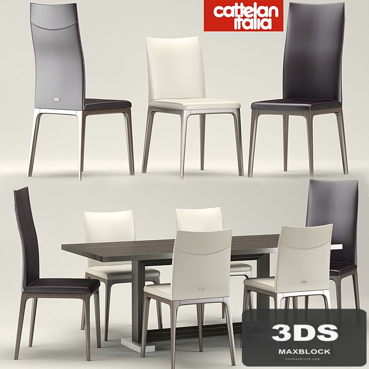 Desk-chair Monaco-Arcadia, Cattelan Italia