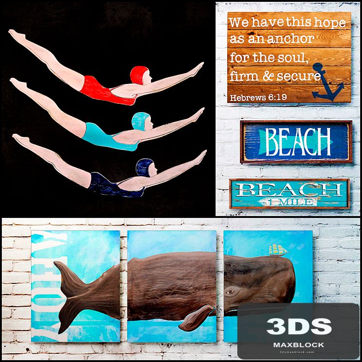 Wooden panels. Collection 19