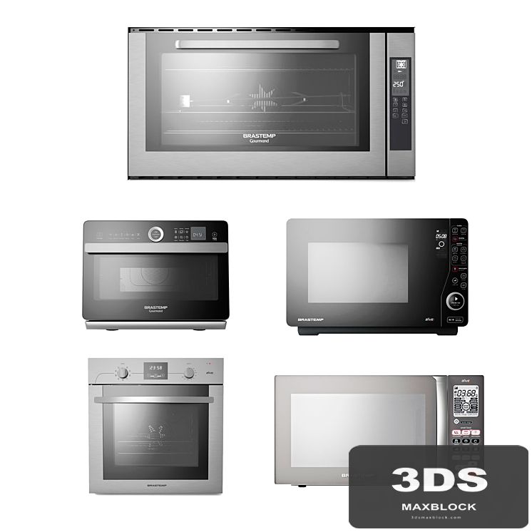 5 Whirlpool Brastemp Ovens