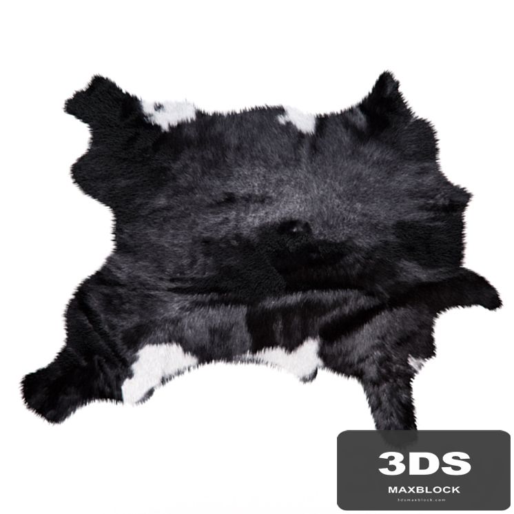 Carpet Cow hide hair
