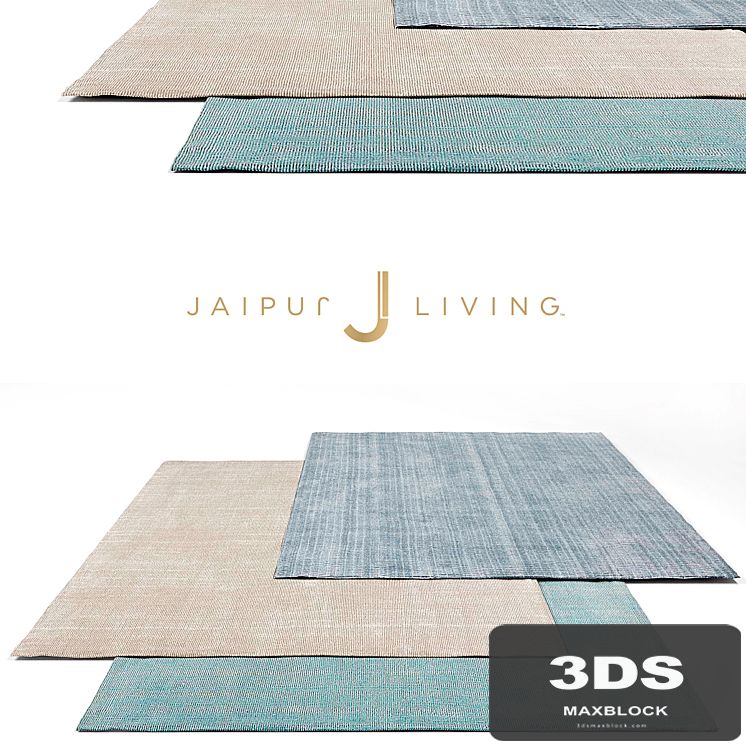 Jaipur Living Solids Rug Set 5
