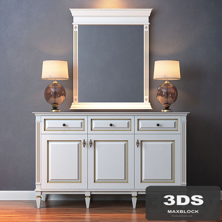 Cara Hardwood Console Medium