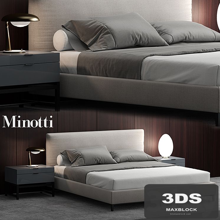 Bed Minotti ANDERSEN BED