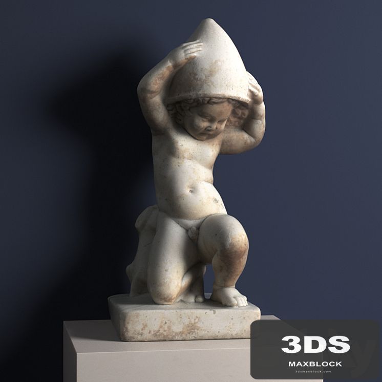 Eros with the Helmet of Mars