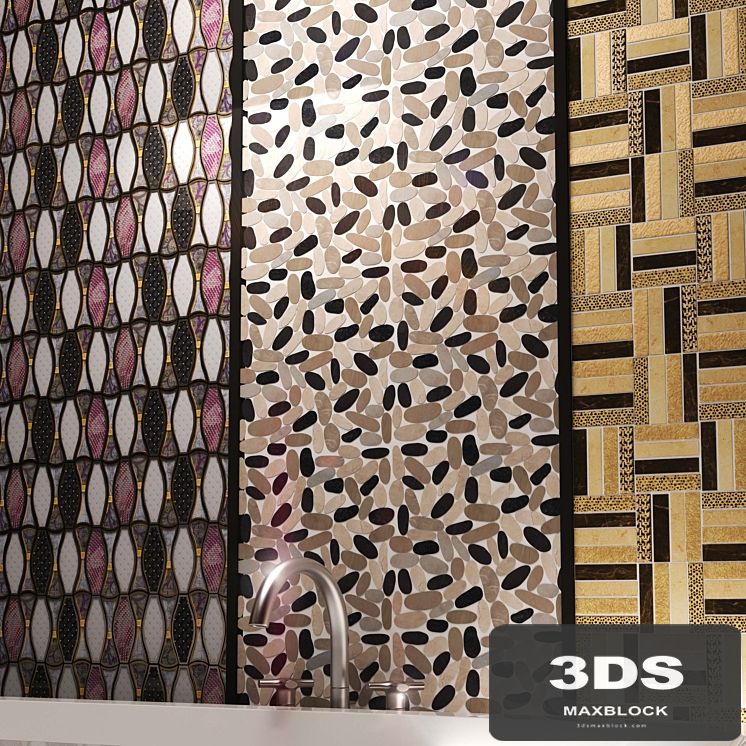 Mosaic Dune Pebbles Light, Dune Absolut, Dune Soleil