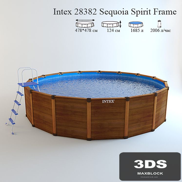 Pool frame Intex Sequoia Spirit Frame 28382