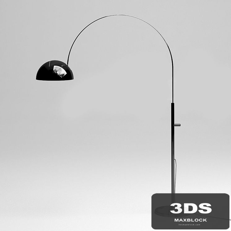 Floor lamp oluce coupe 3320
