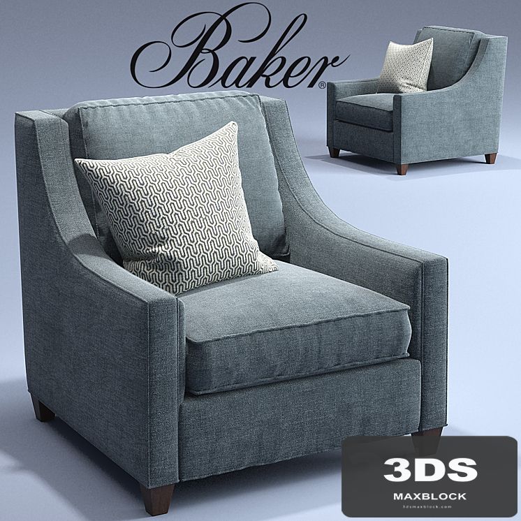 Malory Chair _Baker _Classics_Upholstery - 6604C_Berkley