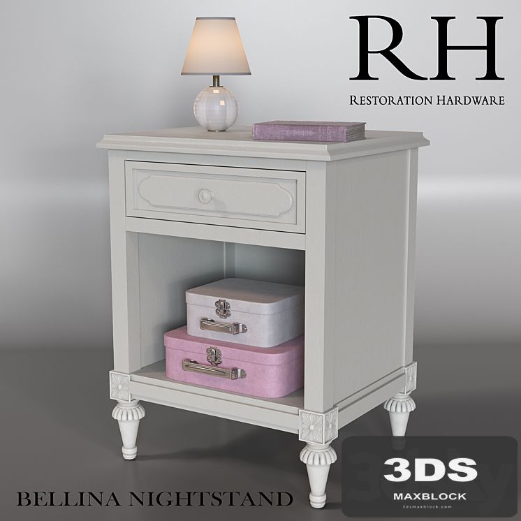 RH BELLINA NIGHTSTAND