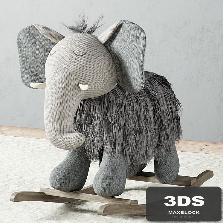 Plush Rocking | Elephant