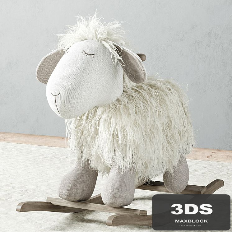 Plush Rocking | Lamb