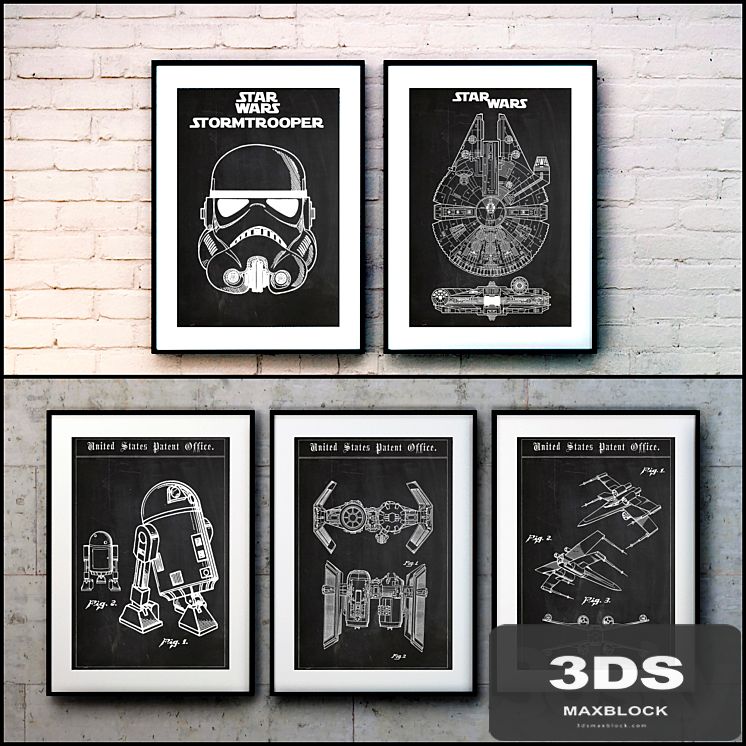 The picture in the frame. Collection 101. Star Wars
