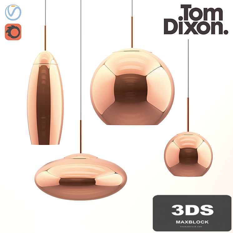 Tom Dixon Tall Lamp