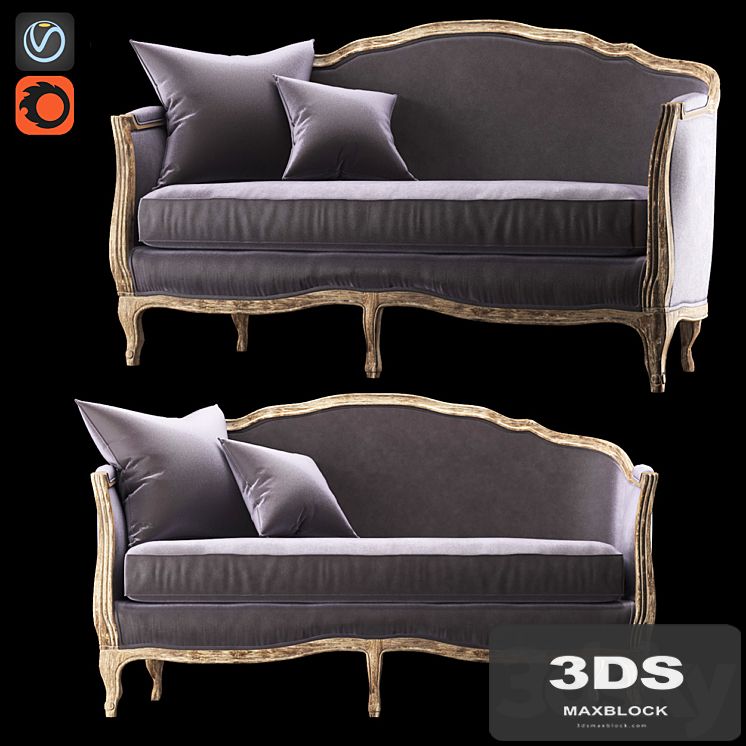 SOFA ONDINE SALON BENCH