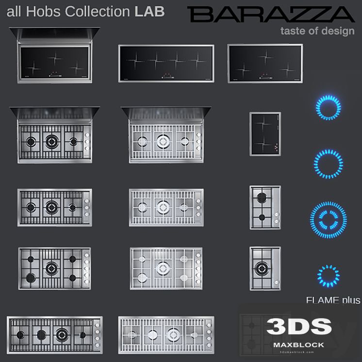 hob by Barazza - full LAB Collection